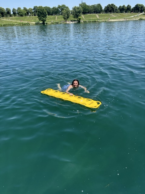 Socializing auf der Donauinsel